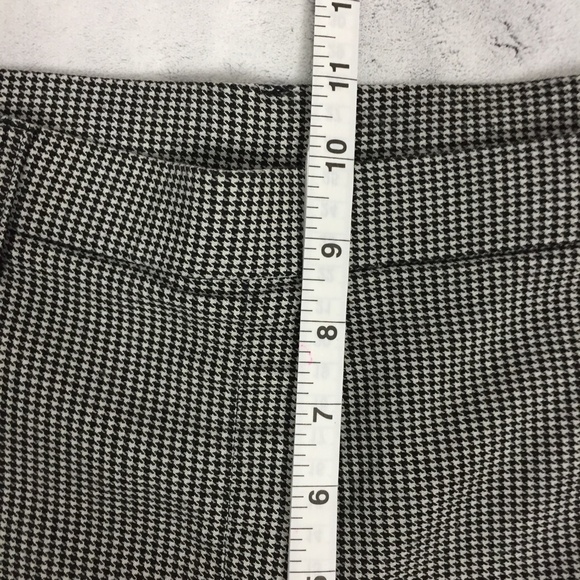 Jules & Leopold Cropped Pants Womens XL Elastic Waist Houndstooth Capris Office - Picture 8 of 9